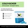 Cold Kicker Shower Steamers Aromatherapy, Eucalyptus Shower Steamer, Shower Bombs Made in the USA, Menthol Shower Steamer, Self Care Gifts, Mothers Day Gift, Shower Steamers for Women and Men