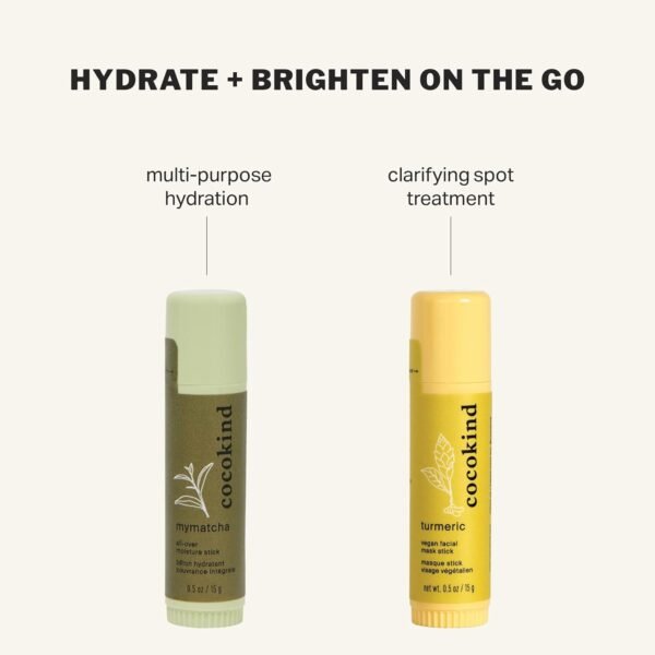 61y5ZCeWSgL._SL1500_.jpg Cocokind Mymatcha All-Over Moisture Stick, Lip Balm and Eye Cream for Dry Skin 0.5 Oz