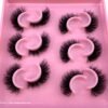 61yOnKhs9IL._SL1000_.jpg HBZGTLAD 6 Pairs Fluffy False Eyelashes Natural Faux Mink Strip 3D Lashes Pack (MSD-4)