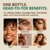 61yRWZaRBdL._SL1000_.jpg RejuveNaturals Castor Oil (16oz Glass Bottle) USDA Certified Organic, 100% Pure, Cold Pressed, Hexane Free. Boost Hair Growth for Thicker, Fuller Hair, Lashes & Eyebrows.
