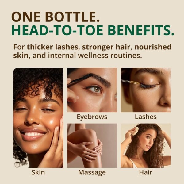 61yRWZaRBdL._SL1000_.jpg RejuveNaturals Castor Oil (16oz Glass Bottle) USDA Certified Organic, 100% Pure, Cold Pressed, Hexane Free. Boost Hair Growth for Thicker, Fuller Hair, Lashes & Eyebrows.