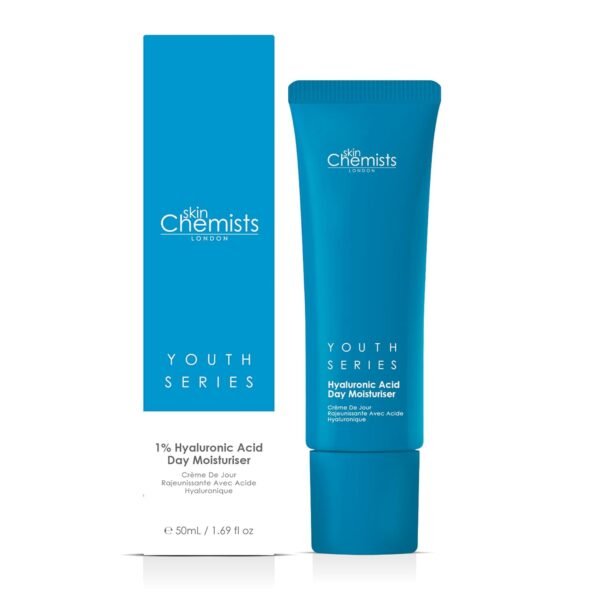 61yajOX6NL._SL1500_.jpg Skin Chemists Hyaluronic Acid Anti Aging Day Cream | Anti Aging Skin care Face Moisturizer with 1% Hyaluronic Acid and Natural Lipids | Moisturizing Formula for a Youthful Glow | 1.69 fl oz