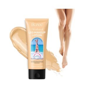 Leg Makeup Concealer, Flawless Body Cover Cream Waterproof Leg Cream, Leg Skin Tattoo Scars Concealer, Suitable for Natural, Healthy Skin Tones (#1)