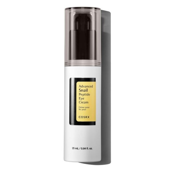 61z5ytz-LzL._SL1500_.jpg COSRX Snail Mucin Peptide Under Eye Cream, 0.84 fl oz, 73.7% Snail Mucin and Niacinamide, Eye Care, Eye Cream Anti Aging, Dark Circles, Korean Skin Care