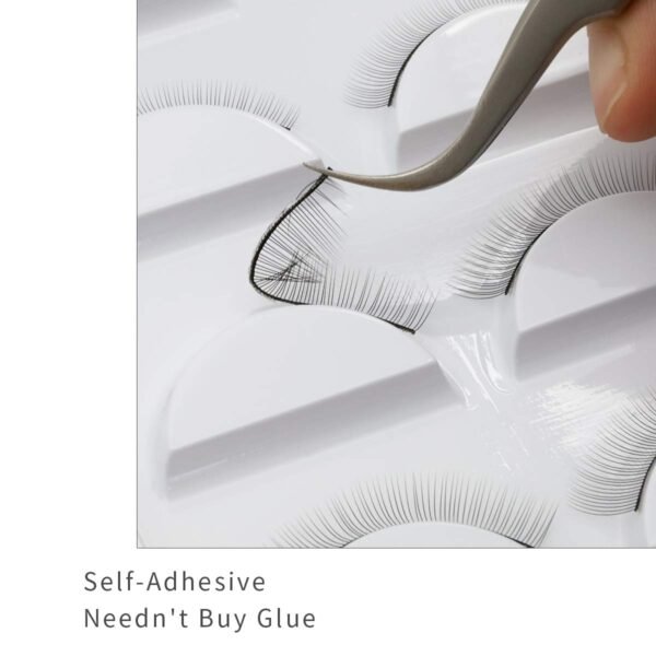 61zHQWTel1L._SL1200_.jpg 30 Pairs Practice Lashes for Lash Extensions Training Eyelash Extension Supplies Practice Strips Thin Band 8mm Mimic Natural Eyelash for Mannequin Head Tech Must Haves by EMEDA
