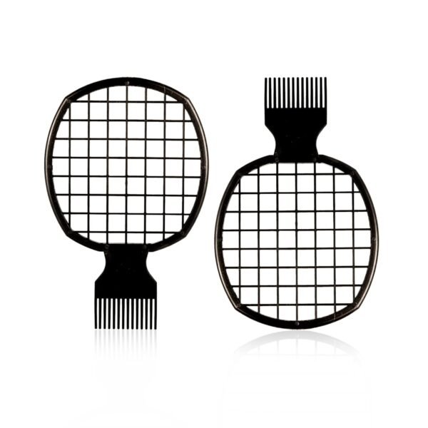 61zLVar8fjL._SL1500_.jpg Selalu 2Pcs Twist Combs, Upgraded Hair Brush for Curls - Better Than Sponge for Men and Women (Black)