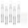 61znuCl-OXS._SL1500_.jpg 5 pack 5ml Transparent Twist Pen for Cuticle Oil Applicator, Empty Nail Oil Pen with Brush Tip, Eyelash Growth Liquid Tube, Cosmetic Lip Gloss Container (5x)