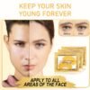30 Pairs Lip Masks & Gold Hydrogel Collagen Eye Masks, Under Eye Patches Gel Pads for Dark Circles and Puffiness, Moisturizing & Anti-Ageing Skincare for All Skin Types