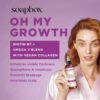 Soapbox Oh My Growth, Lengthening Vitamin Booster Treatment for All Hair Types with Biotin, Vegan Collagen & Vitamins A & C, Paraben & Cruelty Free, For Thicker, Fuller Hair for Men & Women (5 oz)