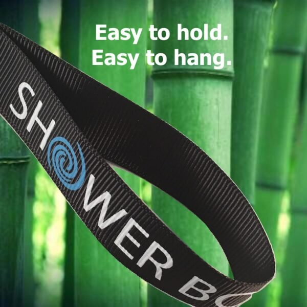 SHOWER BOUQUET Loofah-Charcoal Bath-Sponge XL-Color-4-Pack // Extra Large 75g Soft Mesh Black Luffa Loofa Loufa Puff Set/Exfoliating Body Scrubber for Women and Men - Exfoliate & Soothe Face & Body