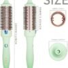 71-39hmBPfL._AC_SL1500_.jpg K&K Pro Thermal Brush, 1 1/2 Inch Ionic Heated Round Brush for Blowout Look, Tourmaline Ceramic Hot Bristle Get Natural Curls, Creates Salon-Quality Blowouts, Dual Voltage for Travel