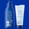 NIVEA Nourishing Hydration Skin Firming Body Lotion (16.9 Fl Oz) + Skin Firming & Toning Body Gel Cream with Hyaluronic Acid (6.7 Oz), Enriched with Q10 and Vitamin C