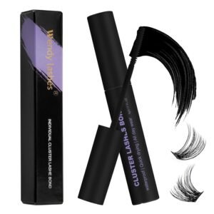 71-KgcLNDVL._SL1500_.jpg DIY Lash Glue for DIY Eyelash Extension: Wendy, Wand, Mild, Fast Drying, Waterproof, Black, 5ml