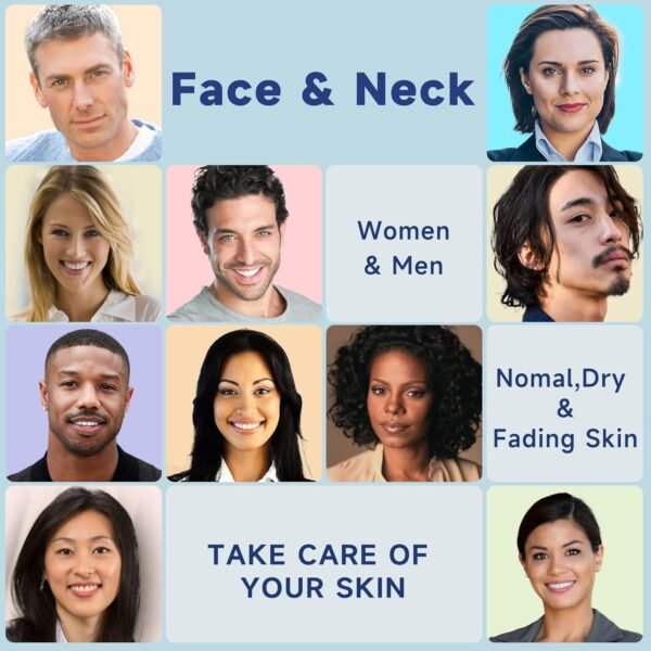 Retinol Cream for Face, Collagen Neck Creams for Tightening and Firming, Anti Aging Day & Night Facial Moisturizer for Women & Men, Instant Face Lift Wrinkle Cream 1.7 fl. oz.