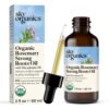 Sky Organics - Organic Rosemary Oil with Strong Roots - Hair Growth Serum with Macadamia, Jojoba & Essential Oils for Scalp - Natural Beauty and Hair Care - 2 fl oz