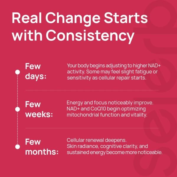 NAD Supplement Complex NMN Alternative - Liposomal NAD Resveratrol with β-NAD+, CoQ10, D-Ribose for Anti-Aging, Energy, Cellular Renewal and Radiant Skin Health - 60 Capsules