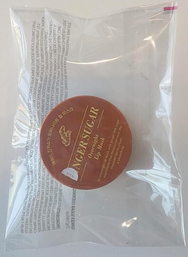 7104FestxPL._SL1500_.jpg ETUDE Ginger Sugar Overnight Lip Mask 25g | Korean Lip Sleeping Mask Skin Care | Smooth and Moist Lips | Natural Ingredients Nourish & Hydrate Ginger Shea Butter Give Moisturizing Effect