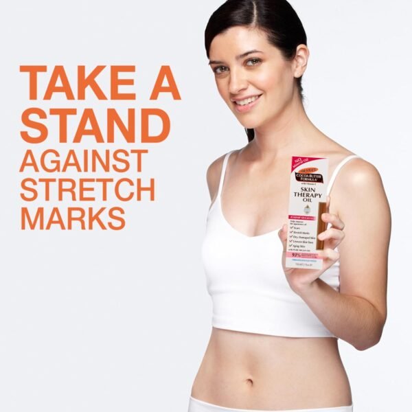 Palmer's Cocoa Butter Formula Skin Therapy Moisturizing Body Oil with Vitamin E, Rosehip Fragrance, 5.1 Ounces