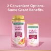 Nature's Bounty Optimal Solutions Hair Growth Supplement with Biotin, Hair Growth Vitamins with Biotin Silicon & Arginine, 1 Per Day, 30 Capsules, One Month Supply