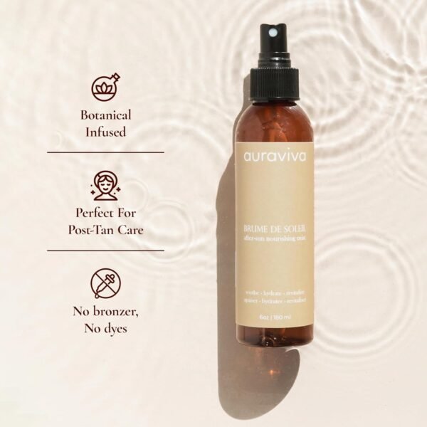 Brume De Soleil┃After Sun Nourishing Mist - Post Tan Essential, After Sun Relief, Natural Ingredients – Made in USA