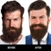 710BQ5htQL._AC_SL1500_.jpg Heated Ionic Hair Straightening Brush for Men - 5 Temperature Settings, Anti-Scald, Beard Shaper & Travel Bag