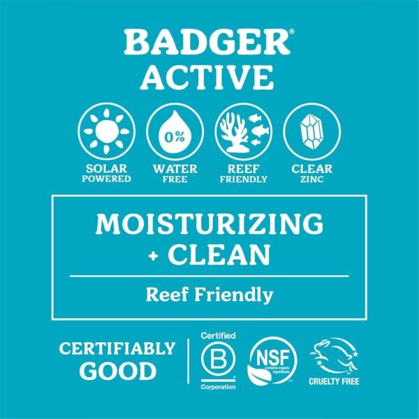710D1w3CpfL._SL1500_.jpg Badger Mineral Sunscreen Lip Balm SPF 15, Reef Safe, Zinc Oxide, Unscented, Travel Size, SPF Lip Balm Sunscreen Stick, .15 oz 4-Pack