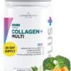710FZZOd99L._AC_SL1500_.jpg Livingood Daily Collagen Powder for Women and Men, Vanilla, Grass Fed Protein, Hydrolyzed Collagen Peptides with Vitamin C & Multi Vitamins for Hair, Skin, Nail & Gut Health, Gluten Free, 30 Servings