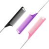 710Jb9fy75S._SL1500_.jpg Rat Tail Combs Set: 3Pcs Long Steel Pin Teasing Combs for Salon Hair Stylists, Metal Parting Combs for Women (Purple, Black, Pink)