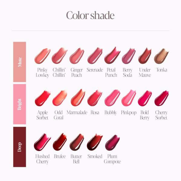 710ToUWjB-L._SL1500_.jpg Espoir Couture Lip Tint Glaze #15 Serenade 0.14oz| Volumizing Lip Stain with Syrupy Shine | Long-Lasting & Vibrant Color for Radiant Lip Look | Moisturizing & Glossy Lip Tint | Korean Lip Makeup