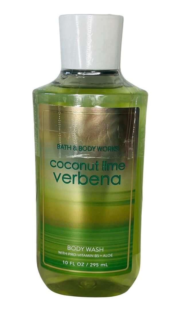Bath & Body Works Coconut Lime Verbena Body Wash 10 Ounces