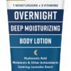 Gold Bond Overnight Deep Moisturizing Lotion, 8 oz., Skin Therapy Lotion With Calming Scent