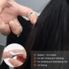 710cPZsoBaL._SL1500_.jpg Hair Styling Tools Set - 17 Pieces Including Sectioning Rings, Tail Combs, Clips, and Wrist Pin Holder for Braiding (Pink)