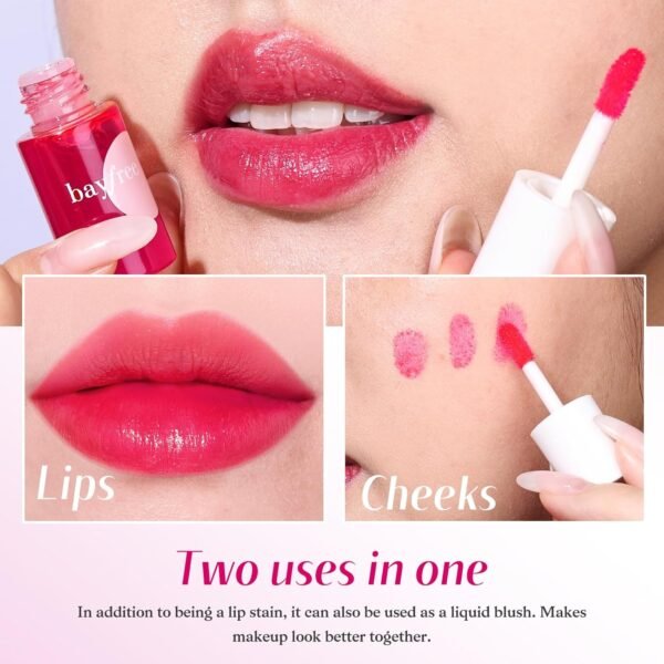 710chH5MBLL._SL1500_.jpg Lip Tint Stain Set, Lip Stain Long Lasting Waterproof, Lightweight, Non-sticky, Transfer-Proof, Matte Finish (fruit land)