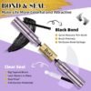 710fEIYuGL._SL1500_.jpg Lash Bond and Seal 10ML Cluster Lash Glue Bond and Seal Glue Waterproof Long Lasting Mascara Wand Lash Extension Bond and Seal Strong Hold 2 in 1 Bond and Seal ?Black Bond and Seal,10ML?