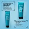 Redken Redken Extreme Length Triple Action Treatment Mask, Rinse-Out Mask With Biotin & Niacinamide