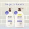 710mAywaAlL._SL1500_.jpg Aveeno Stress Relief Moisturizing Body Lotion 33 Fl Oz, Lavender Scent with Prebiotic Oat, Hydrating 24-Hour Moisturizer Non-Greasy for Dry Sensitive Skin, Paraben & Dye Free, Calming & Relaxing