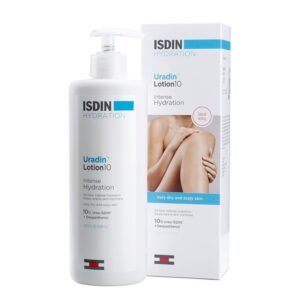 710yvSZAzL._SL1500_.jpg ISDIN Body Lotion Uradin 10, 24-Hour Intense Hydration, Non-Greasy, Fast-Absorbing Moisturizer for Dry or Very Dry Skin, Helps Relieve Itching Due to Dryness, 13.5 Fl. Oz.