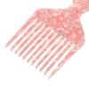 710zFrS92SL._SL1500_.jpg VOCOSTE Wide Tooth, Afro Hair Pick Comb, Hair Styling Tool for Men Women, Plastic, Pink, 4.8 Inch