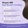 Shapiro MD Hair Growth Experts Hair Loss Shampoo and Conditioner, DHT Fighting Vegan Formula for Thinning Hair Developed by Dermatologists, Experience Healthier, Fuller & Thicker Looking Hair
