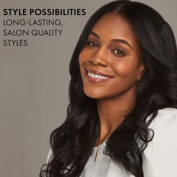 7113EsYbl7L._AC_SL1500_.jpg HOT TOOLS Pro Artist Black Gold 1 Inch Curling Iron - Stylist Preferred Curling Wand, Creates Defined Waves and Long-Lasting Results for Smooth & Shiny Styles
