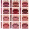 12 Colors Matte Liquid Lipstick Kit, Long Lasting Lip Tint, Waterproof Lip Stain, Non-Stick Cup Quick-dry Velvet Nude to Red Lipstick Makeup Set, Up to 24H Wear (SET B)