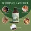 711KRwxEvQL._SL1500_.jpg ARVIDSSON 100% Pure Jamaican Black Castor Oil for Hair Growth, Eyelashes, Eyebrows - 4 Fl Oz, Cold Pressed Castor Oil, Hair Oil, Body Oil, Skin & Scalp Moisturizer