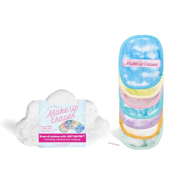 Makeup Eraser The Original, 7-Day Set, Erase All Makeup with Just Water, Including Waterproof Mascara, Eyeliner, Foundation, Lipstick, Sunscreen, and More!