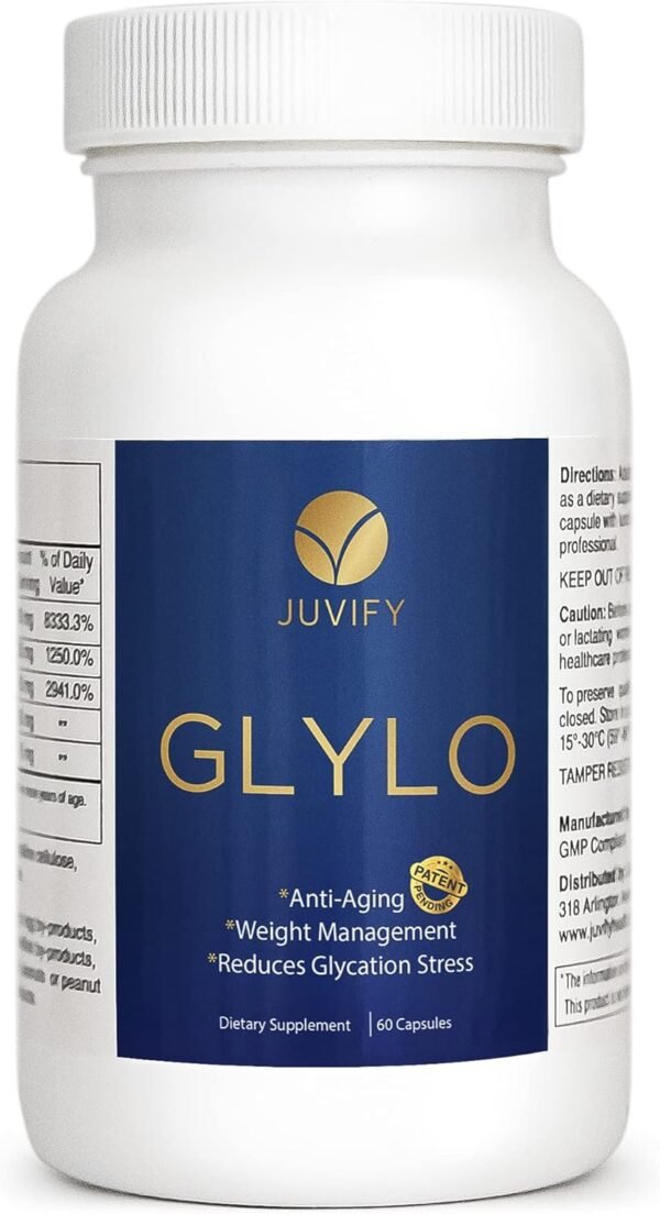 711hHqNoMWL._AC_SL1500_.jpg Anti-Aging & Weight Management Pill - Boosts Energy, Controls Cravings, & Promotes Cellular Repair - Daily Supplement to Support Vitality & Healthy Aging - 60 Caps