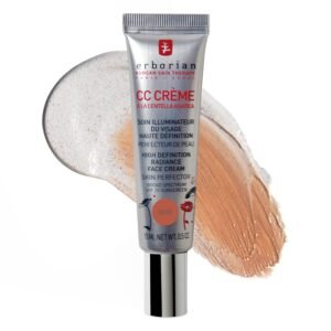 7123pTY2T7L._SL1500_.jpg Erborian Color Correcting CC Cream with Centella Asiatica - Light Multi-Purpose Facial Concealer with Illuminating Finish Soothes & Hydrates Skin - SPF Korean Skincare Skin Perfector