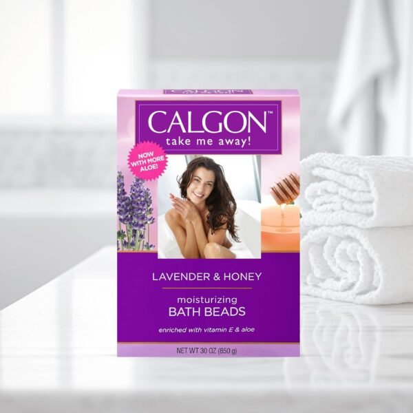 Calgon Ultra-Moisturizing Bath Beads, Lavender & Honey, 30 oz