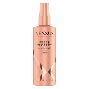 Nexxus Heat Defense Spray Prep & Protect for 450 degree heat protection, with StyleProtect Technology 6 oz