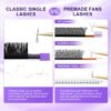 712HdiGDrGL._SL1500_.jpg NAGARAKU 5 Trays Eyelash Extensions Individual Lashes 0.05mm D curl 11/12/13/14/15mm in 1 pack Classic Soft Natural Professional Faux Mink 16 rows