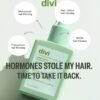 Divi Scalp Serum for Thinning Hair Clinically Tested, Nourishing Formula with Amino Acids, Caffeine & Rosemary Oil Promotes Healthy Scalp & Fuller-Looking Hair, Reduces Oil & Product Buildup