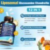 712eOPN8y9L._AC_SL1500_.jpg Glucosamine Chondroitin MSM Collagen, 3000MG HSA FSA Eligible Items Only List for Men & Woman, Hsa Store Eligible Items Supplement, Glucosamine Chondroitin Sulfate 120 Capsules Made in USA